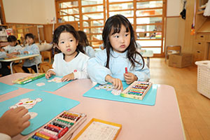 勤労感謝の日の制作　きりん