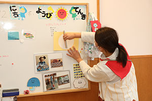 栗の制作　あひる