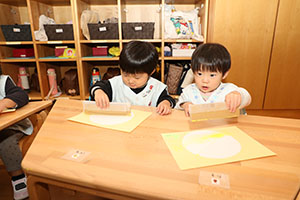 栗の制作　あひる