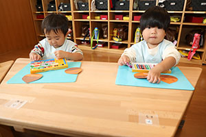 栗の制作　あひる