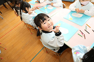 勤労感謝の日の制作　たんぽぽ