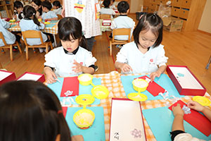 七五三の制作　こあら