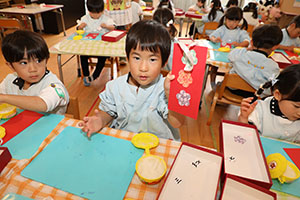 七五三の制作　こあら