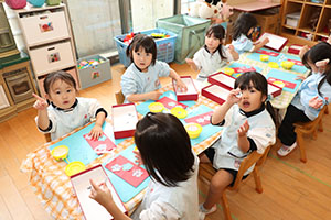 七五三の制作　こあら