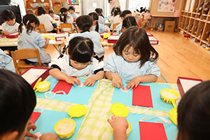 七五三の制作　こあら