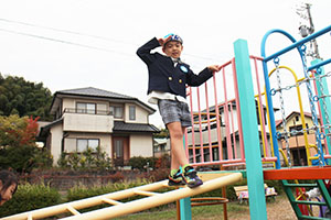 お散歩（公園）にでかけました　D