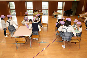 フードコートごっこ楽しかったね　すみれ・E・A