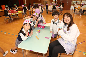 フードコートごっこ楽しかったね　すみれ・E・A