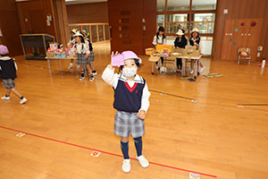 フードコートごっこ楽しかったね　すみれ・E・A