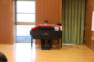 歌・カスタの予行が行われました　年中組