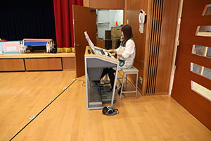 歌・カスタの予行が行われました　年中組