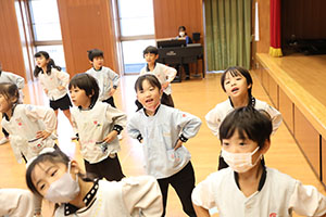 歌・カスタの予行が行われました　年長組