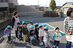 お散歩楽しかったね　ぺんぎん・ひよこ