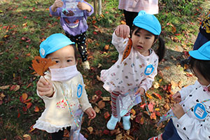 お散歩楽しかったね　ぺんぎん・ひよこ