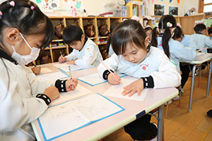 習字教室　年長組