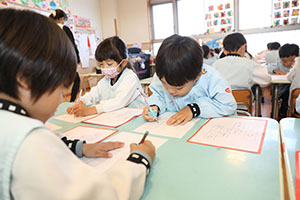 習字教室　年長組