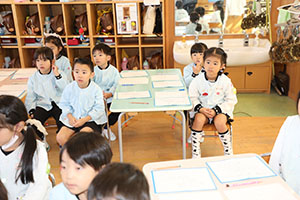 習字教室　年長組