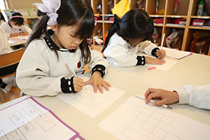 習字教室　年長組