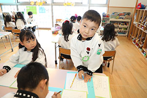 習字教室　年長組