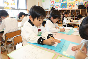 習字教室　年長組