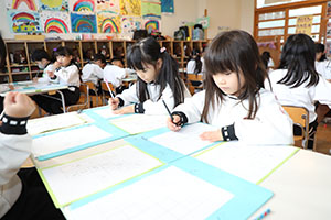 習字教室　年長組