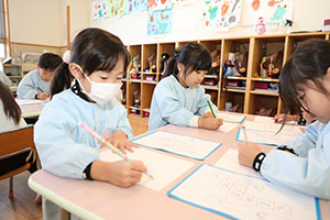 習字教室　年長組