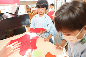 フェスティバルの招待状　りす