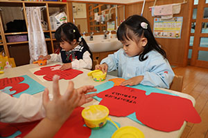 フェスティバルの招待状　りす