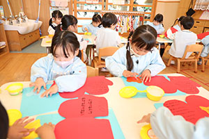 フェスティバルの招待状　りす