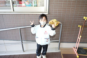 朝の園庭遊び！　A・B・C・E