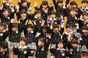 リズムフェスティバル午前　年少　歌・カスタ