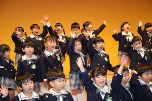 リズムフェスティバル午前　年少　歌・カスタ