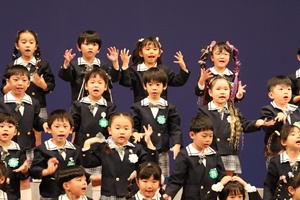 リズムフェスティバル午前　年長　歌・カスタ