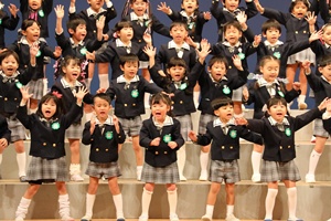 リズムフェスティバル午前　年長　歌・カスタ