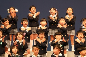 リズムフェスティバル午前　年長　歌・カスタ