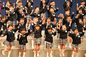 リズムフェスティバル午前　年長　歌・カスタ