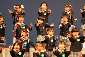 リズムフェスティバル午前　年長　歌・カスタ