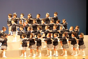 リズムフェスティバル午前　年長　歌・カスタ