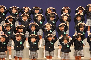 リズムフェスティバル午前　年長　歌・カスタ