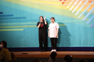 リズムフェスティバル午前　職員　アトラクション