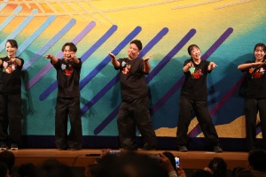 リズムフェスティバル午前　職員　アトラクション