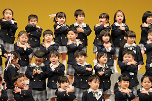 リズムフェスティバル午後　年少　歌・カスタ