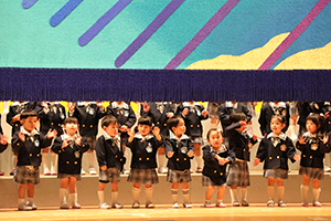 リズムフェスティバル午後　年少　歌・カスタ