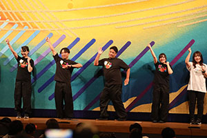 リズムフェスティバル午後　職員アトラクション