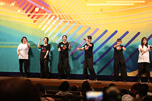 リズムフェスティバル午後　職員アトラクション