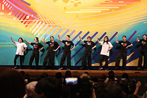 リズムフェスティバル午後　職員アトラクション