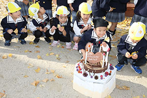 エンゼル幼稚園70周年おめでとう　ぱんだ