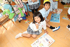 ライブペインティングごっこ　ひまわり