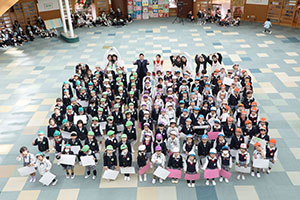 エンゼル幼稚園70周年のサプライズ★