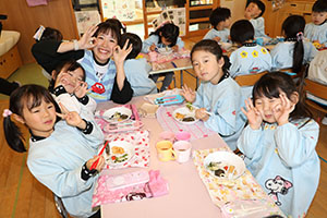 もちつき大会　年長組　NO.2